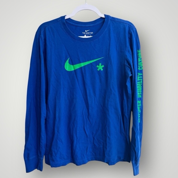 Nike Tee Long Sleeve Empower Disability Culture Small - Picture 2 of 9